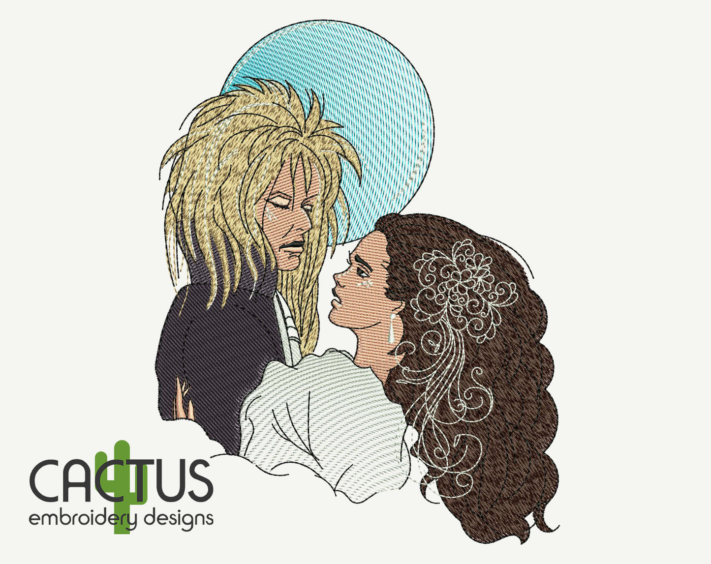 Labyrinth Embroidery Design
