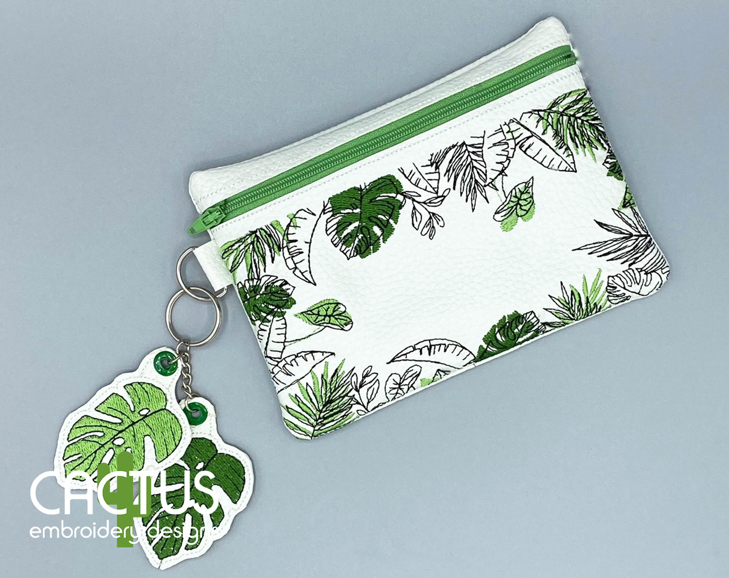 Leaves Zipper Bag