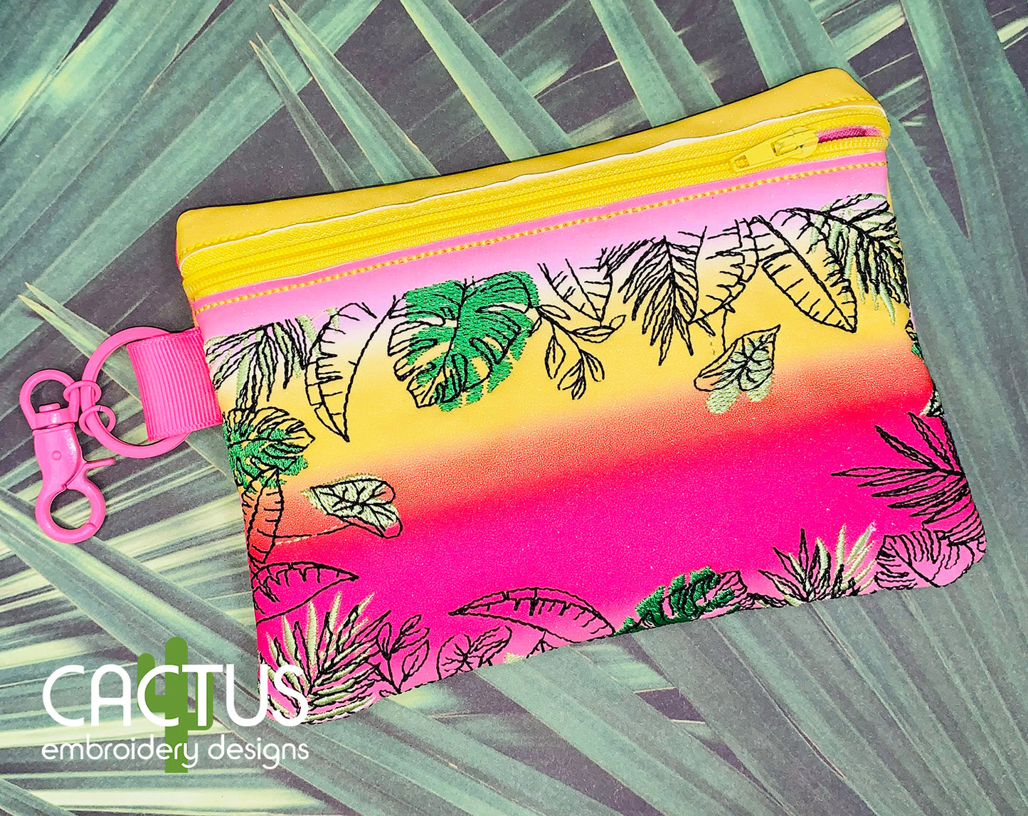 Leaves Zipper Bag