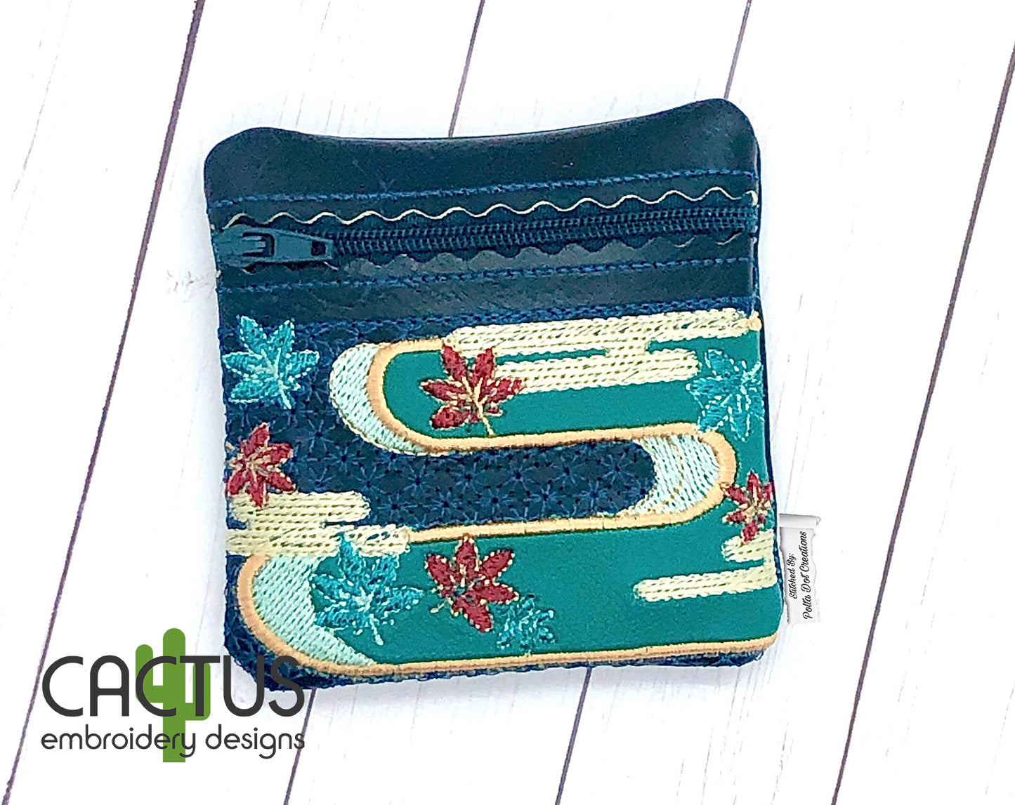Maple Leaves Zipper Bags
