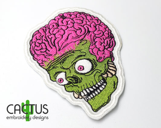 Martian Embroidery Design