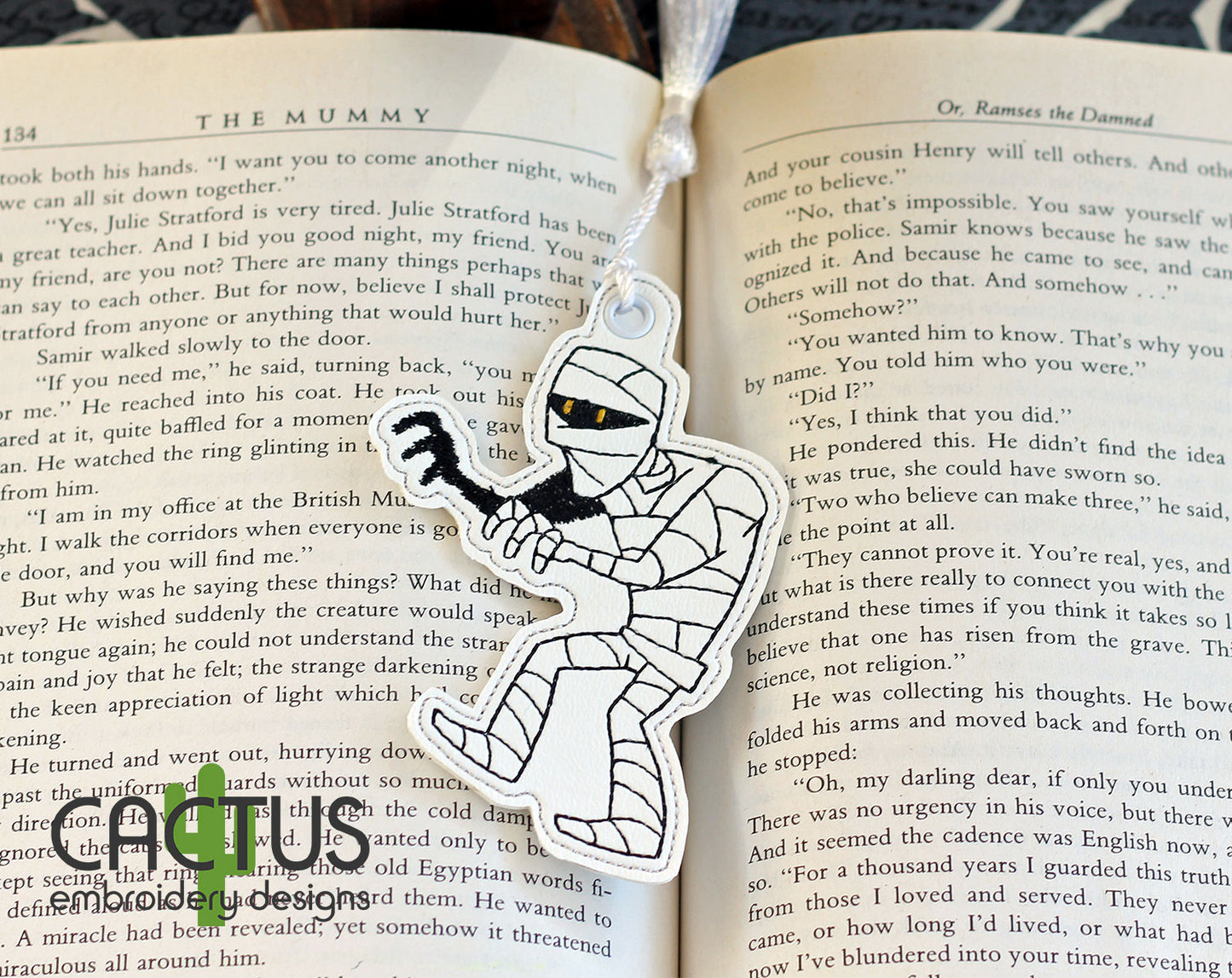 Mummy Bookmark\Bag Tag