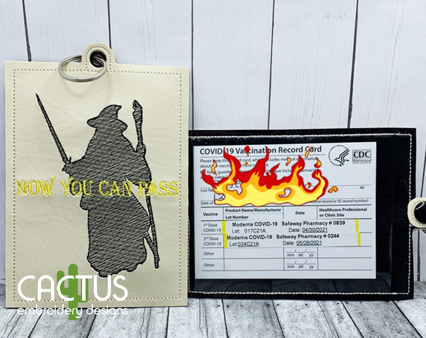 Now You Can Pass ID and Vax Card Holder