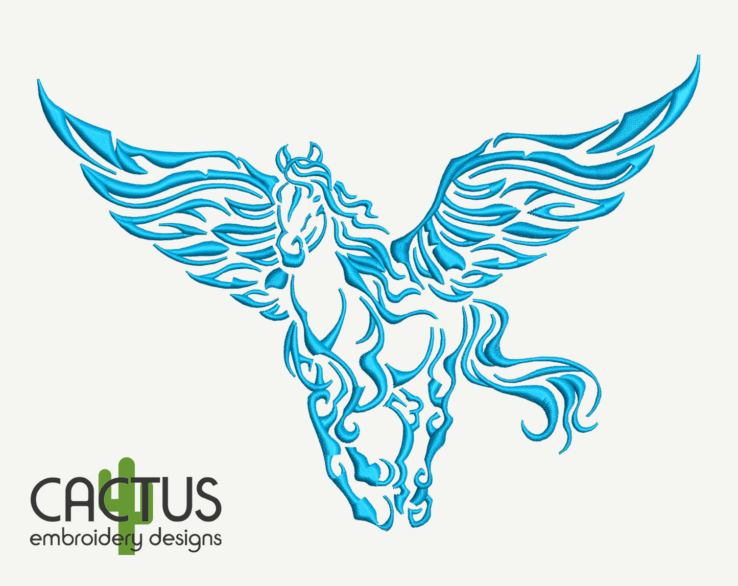 Pegasus Embroidery Design