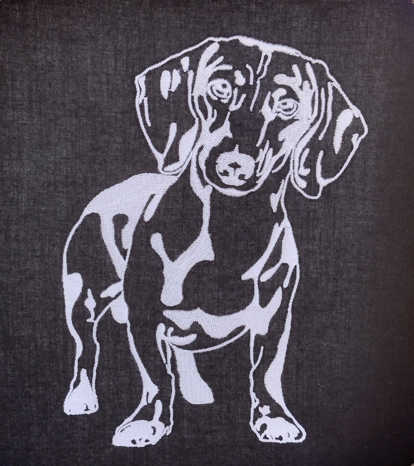Dachshund Embroidery Design