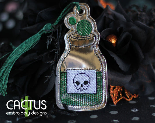 Poison Bottle Bookmark\Bag Tag