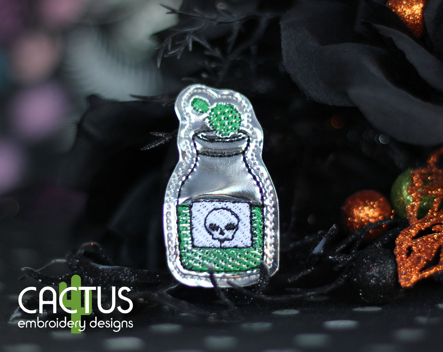 Poison Bottle Feltie