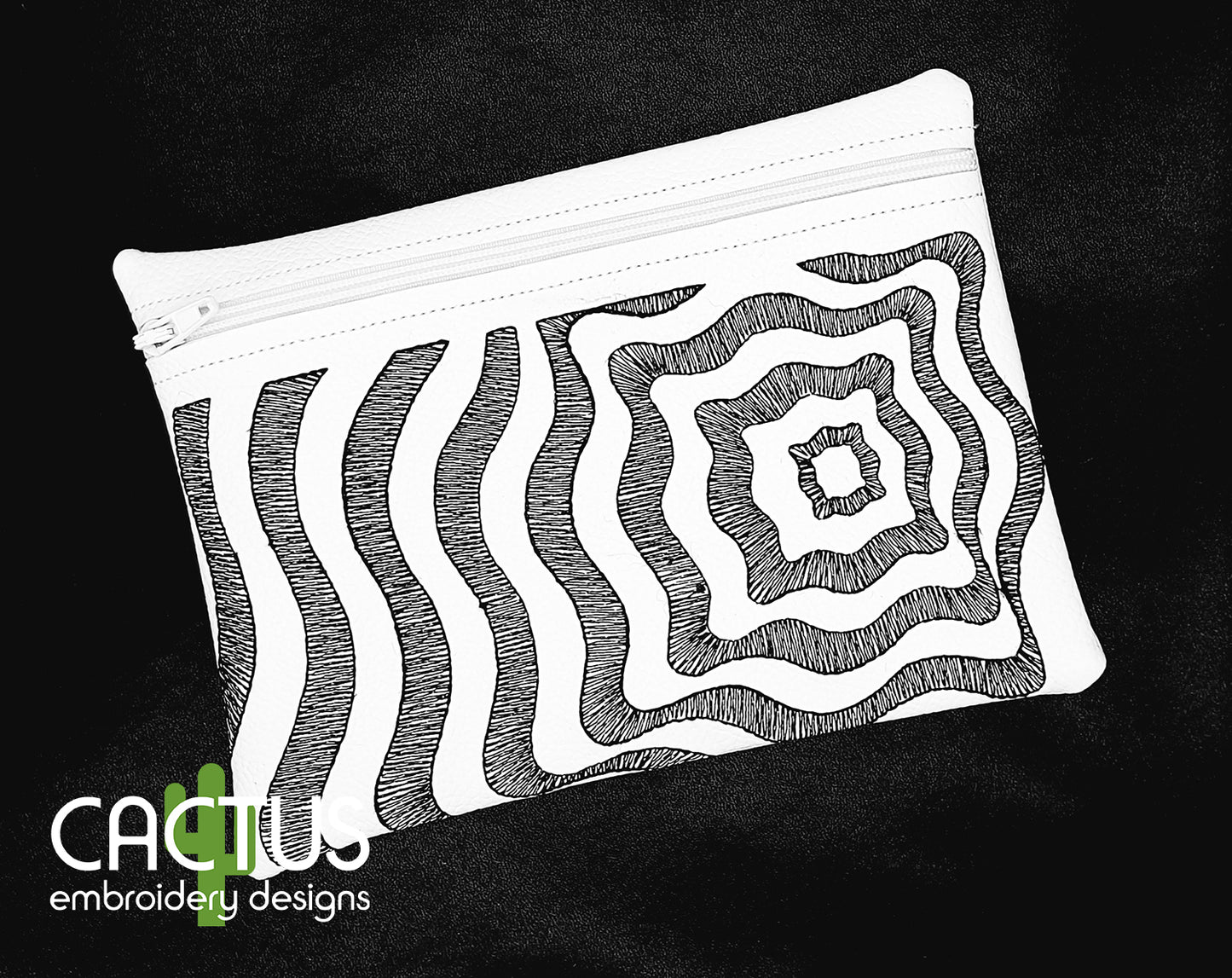 Psychedelic Zipper Bag