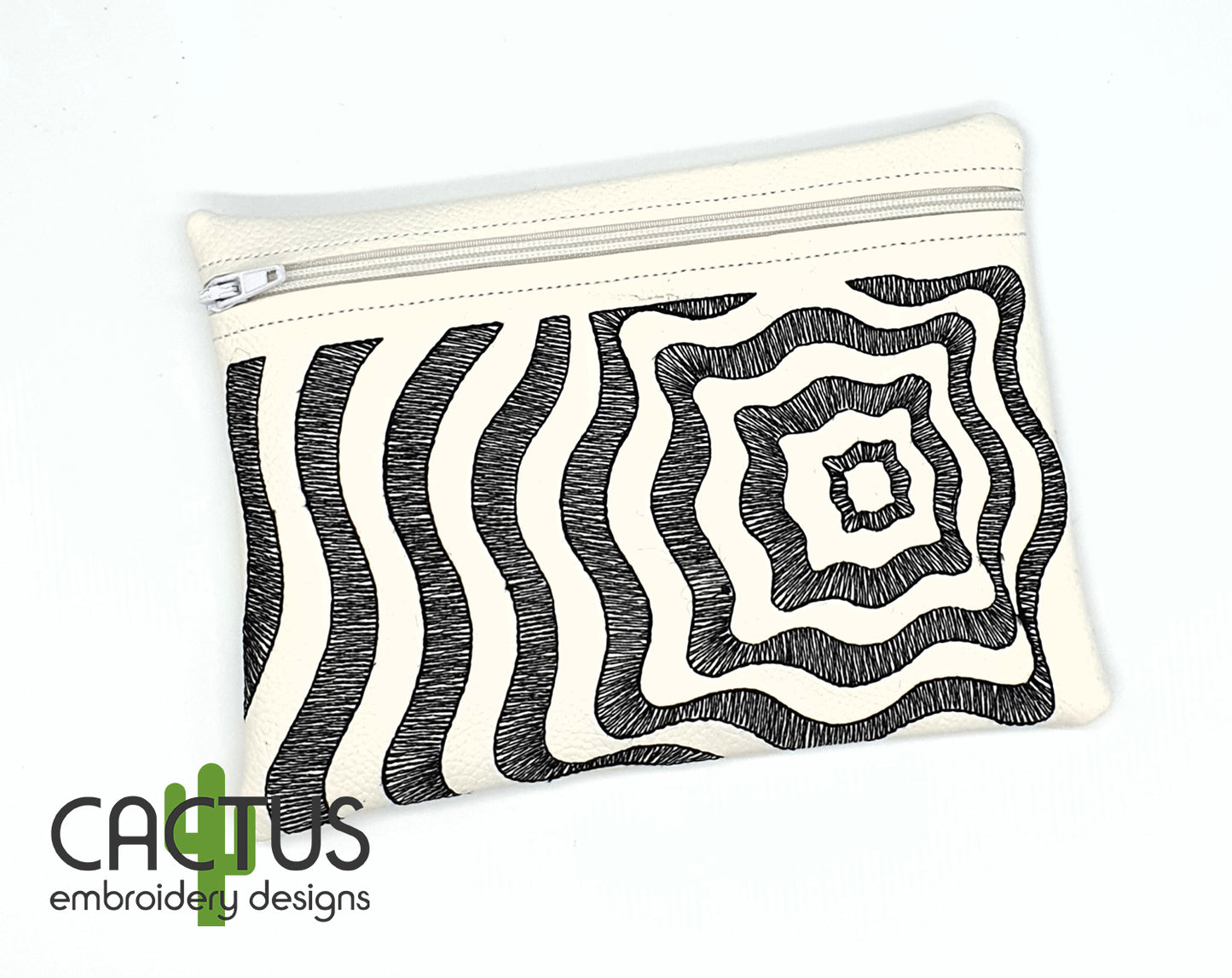 Psychedelic Zipper Bag