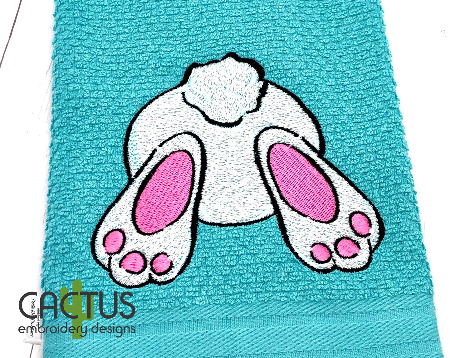Rabbit Tail Embroidery Design