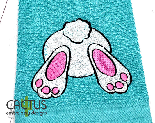 Rabbit Tail Embroidery Design