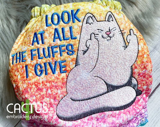Rude Catto Embroidery Design