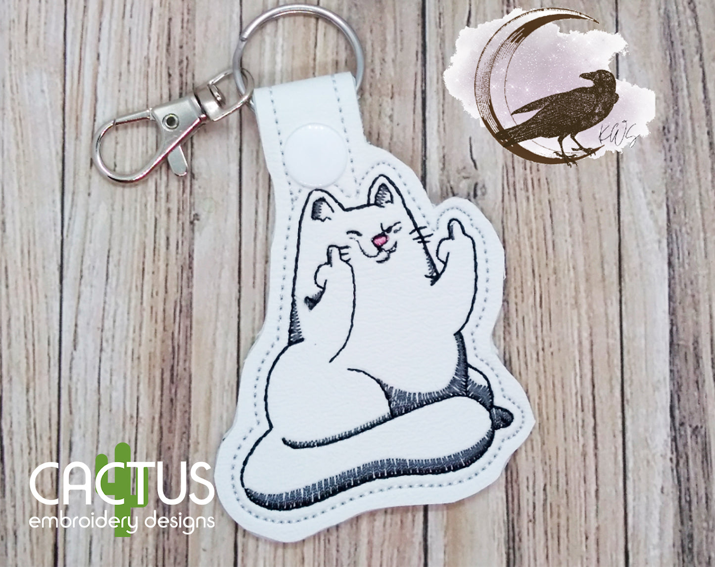 Rude Catto Snap Tab & Eyelet Fob