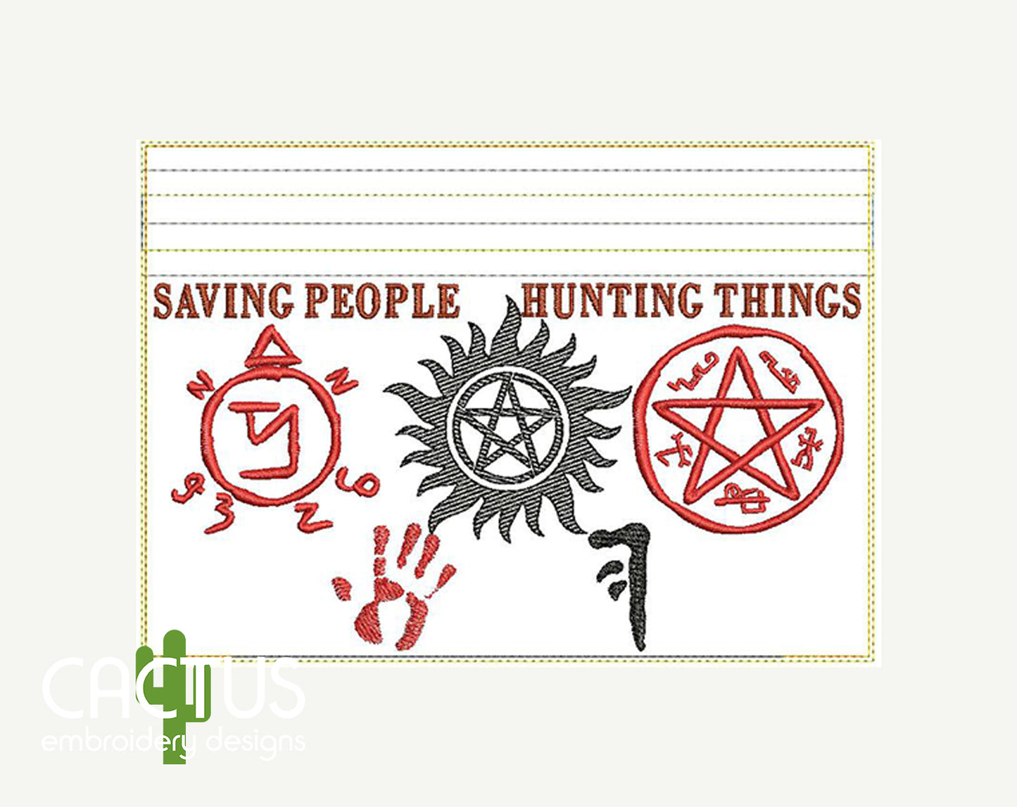 Hunting Things Zipper Bag