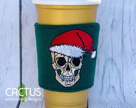 Skull in Hat Embroidery Design