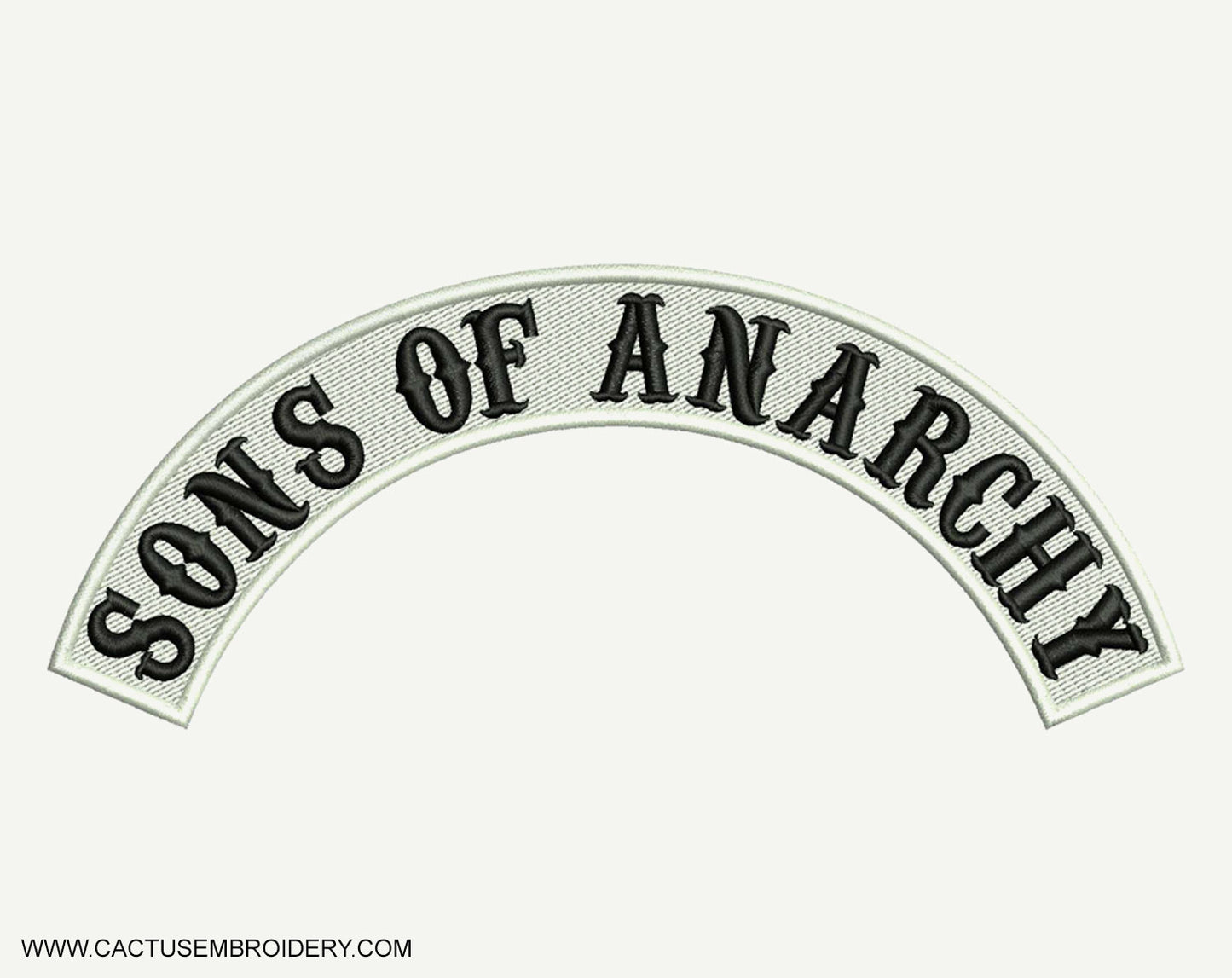 Death Patch Embroidery Design