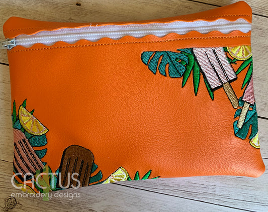 Summer Vibes Zipper Bag