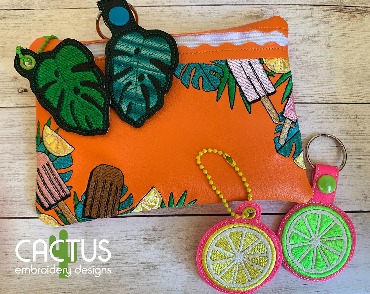 Summer Vibes Zipper Bag