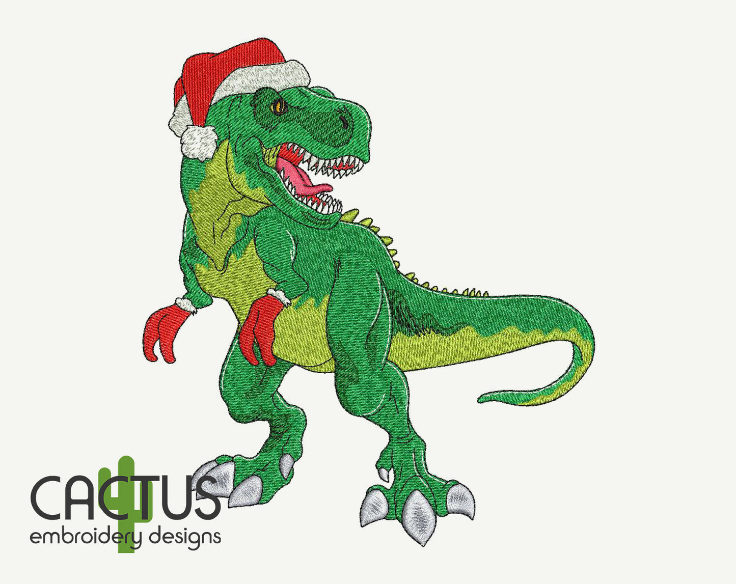 Santa Claws Embroidery Design