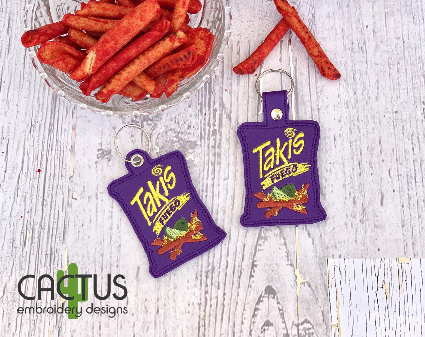 T Snack Snap Tab & Eyelet Fob