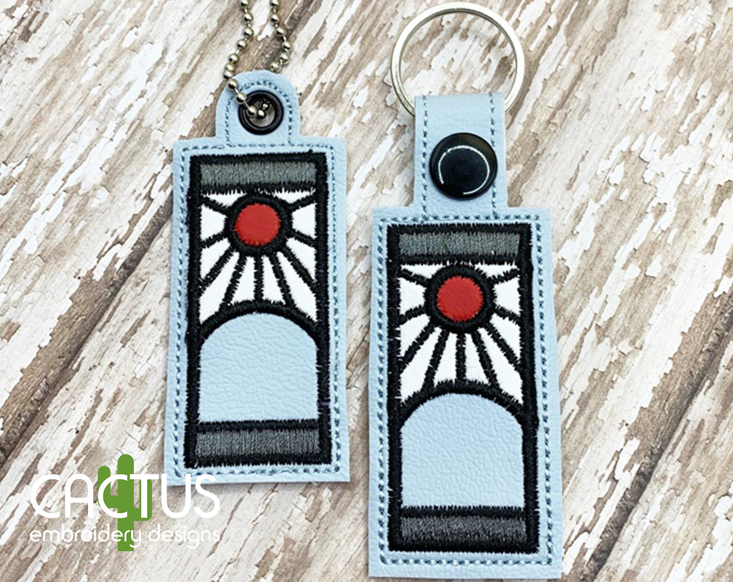 T Earrings Snap Tab & Eyelet Fob
