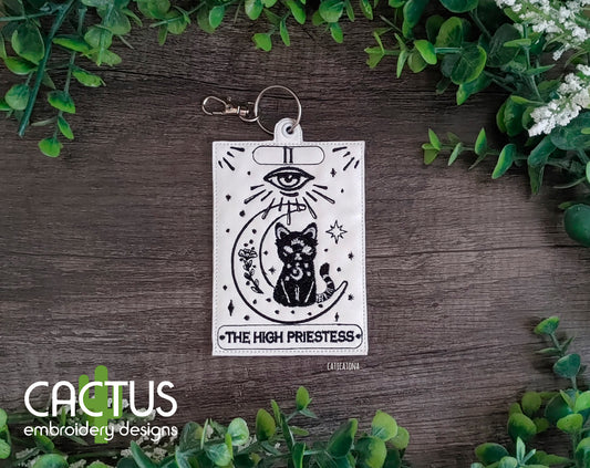 The High Priestess ID and Vax Card Holder