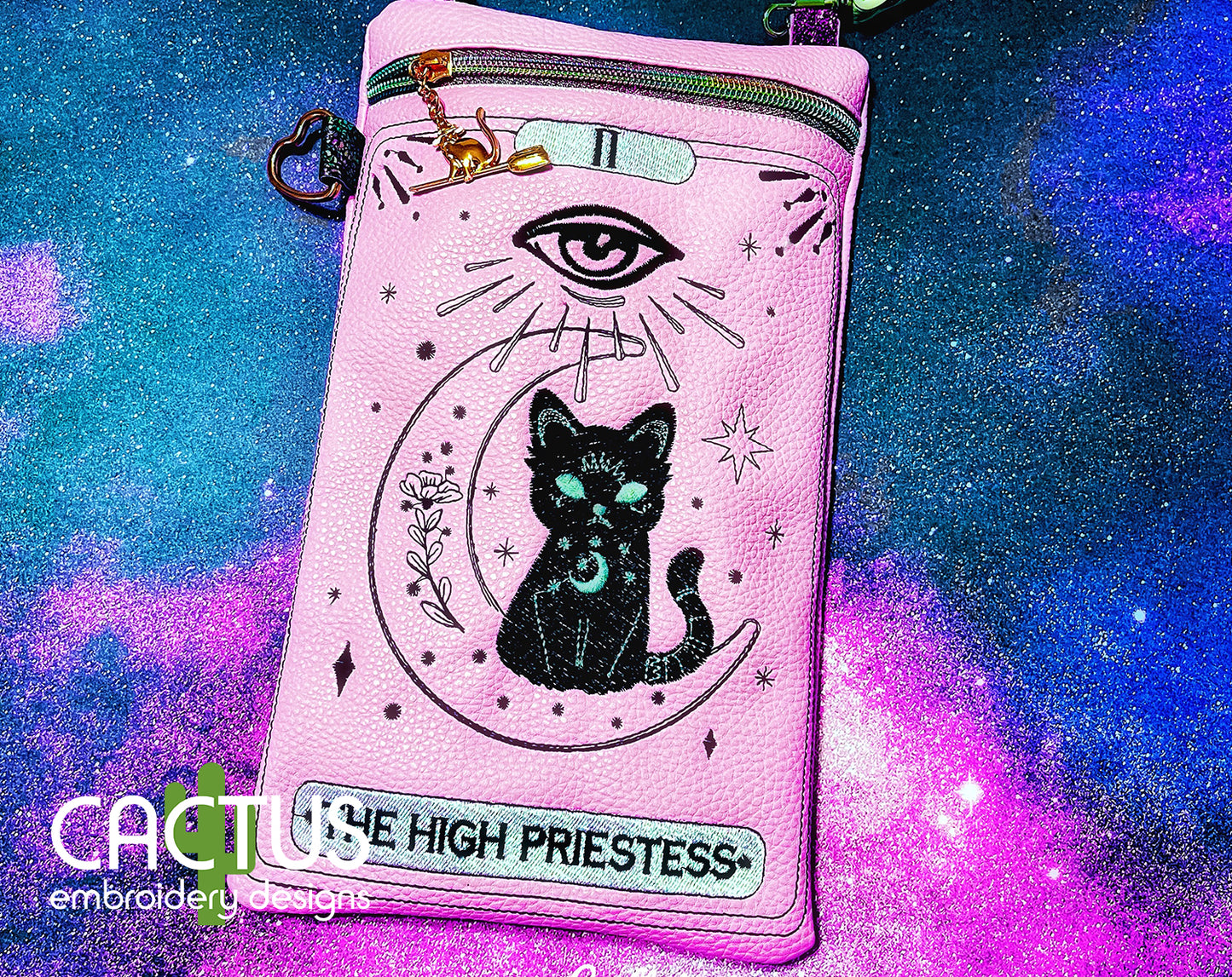 The High Priestess Zipper Bag