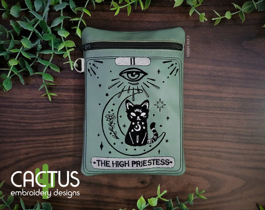 The High Priestess Zipper Bag
