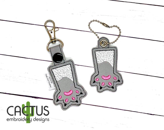 Toe Beans Snap Tab & Eyelet Fob