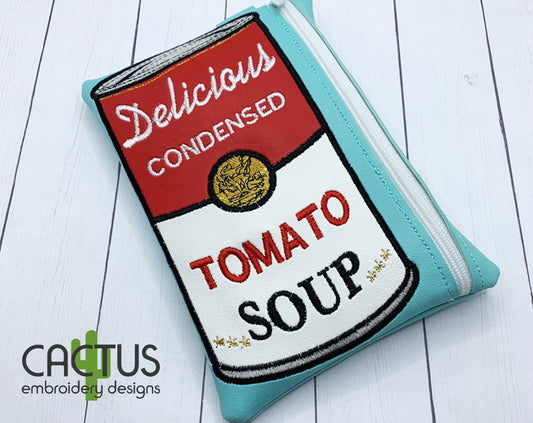 Tomato Soup Zipper Bag