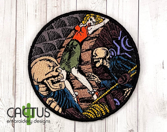 Torture Dungeon Patch Embroidery Design