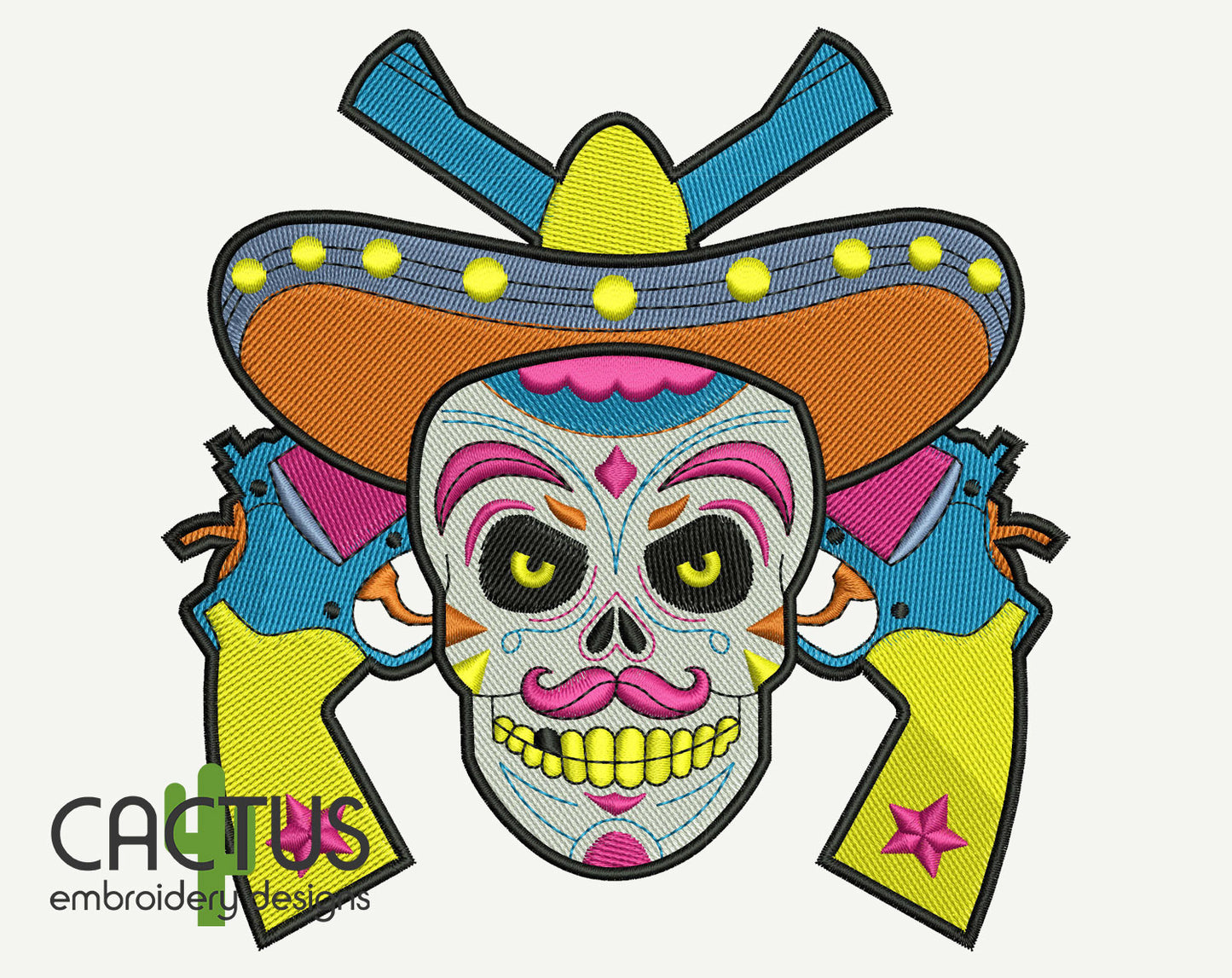 Trouble Maker Embroidery Design