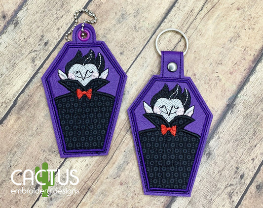 Vampire Snap Tab & Eyelet Fob