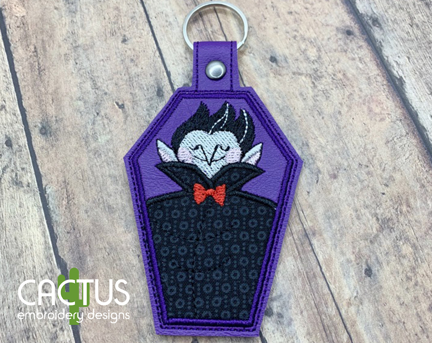 Vampire Snap Tab & Eyelet Fob