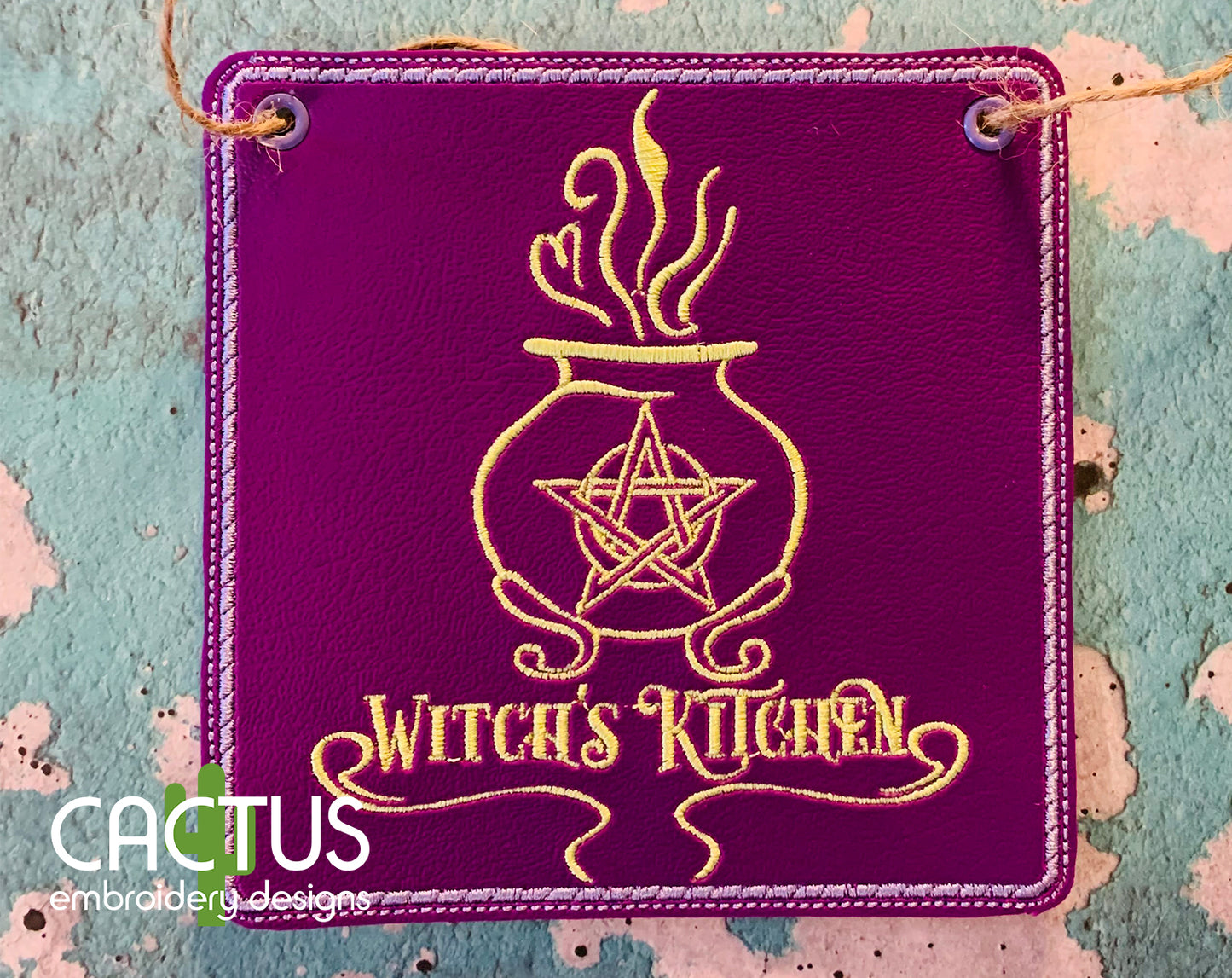 Witch's Kitchen Door Sign