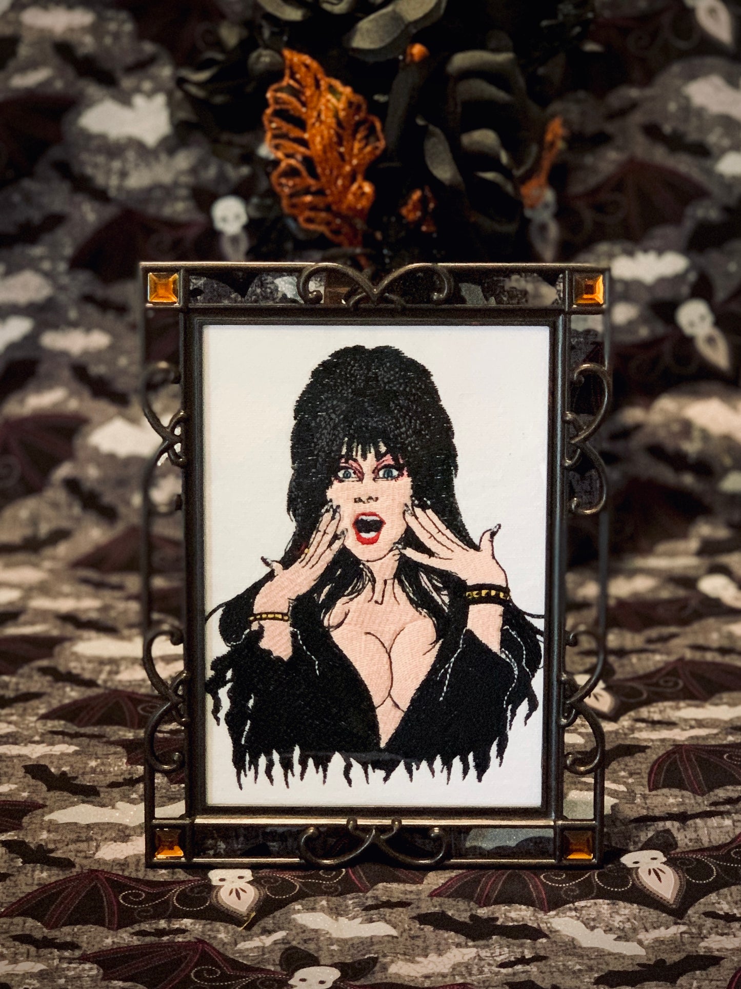 Mistress Of The Dark Embroidery Design