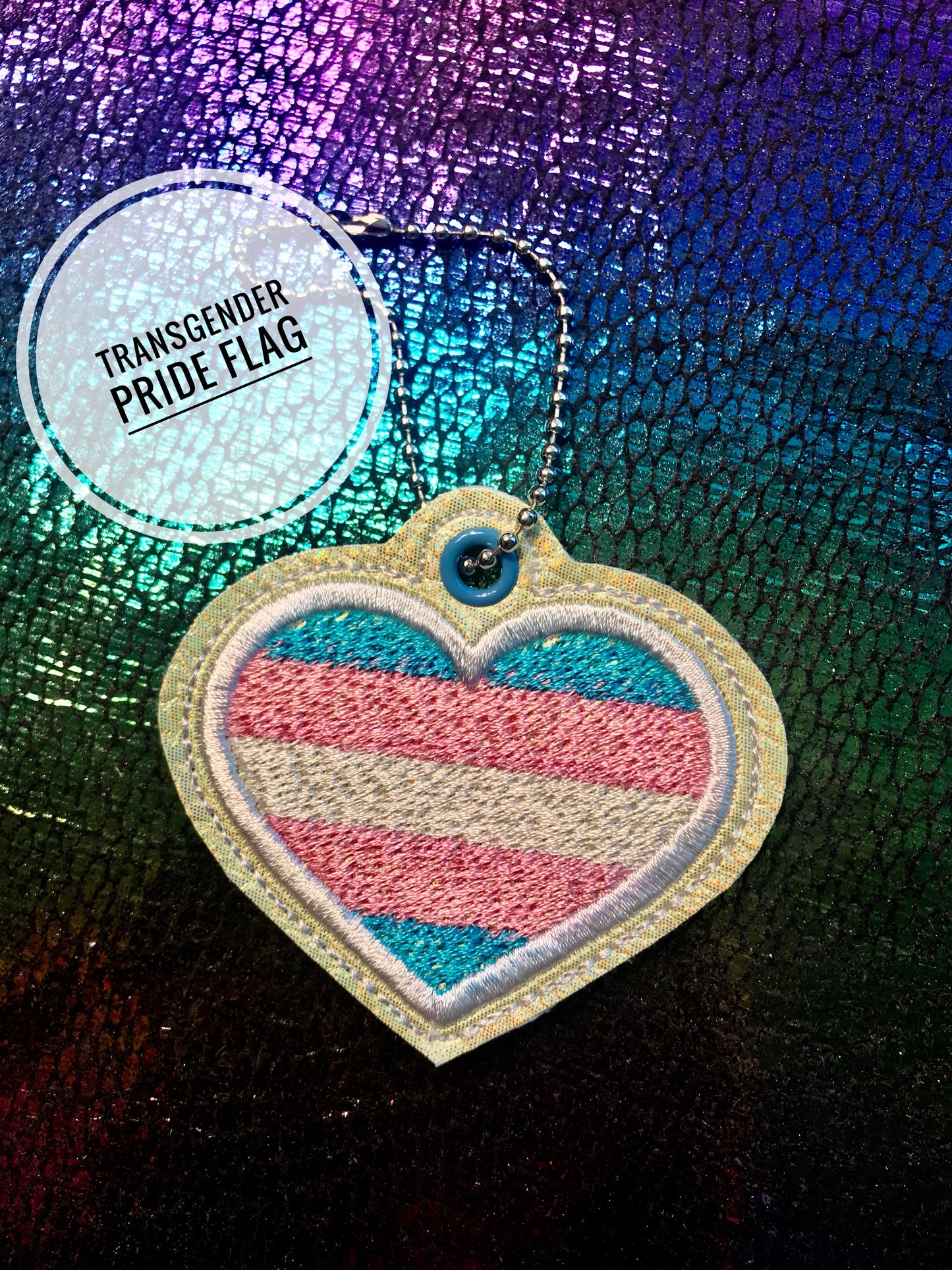 LGBTQ+ Snap Tab & Eyelet Fob