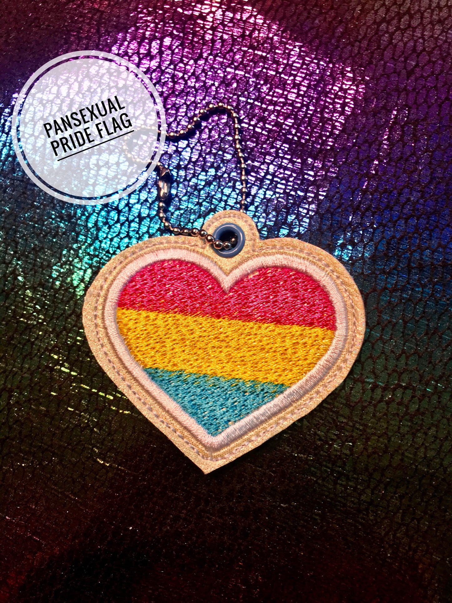 LGBTQ+ Snap Tab & Eyelet Fob