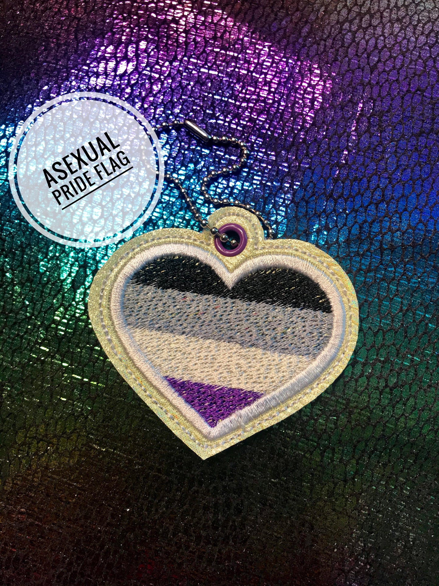 LGBTQ+ Snap Tab & Eyelet Fob