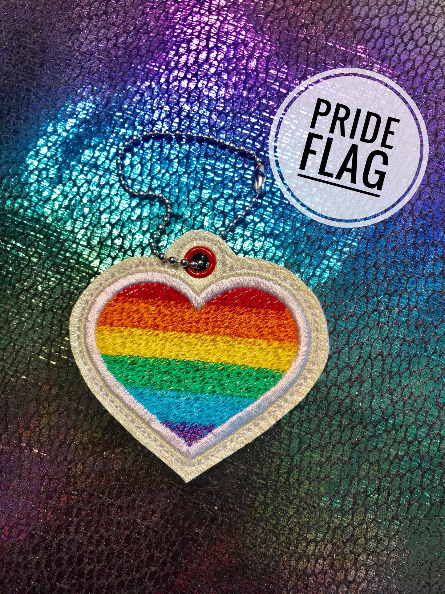 LGBTQ+ Snap Tab & Eyelet Fob