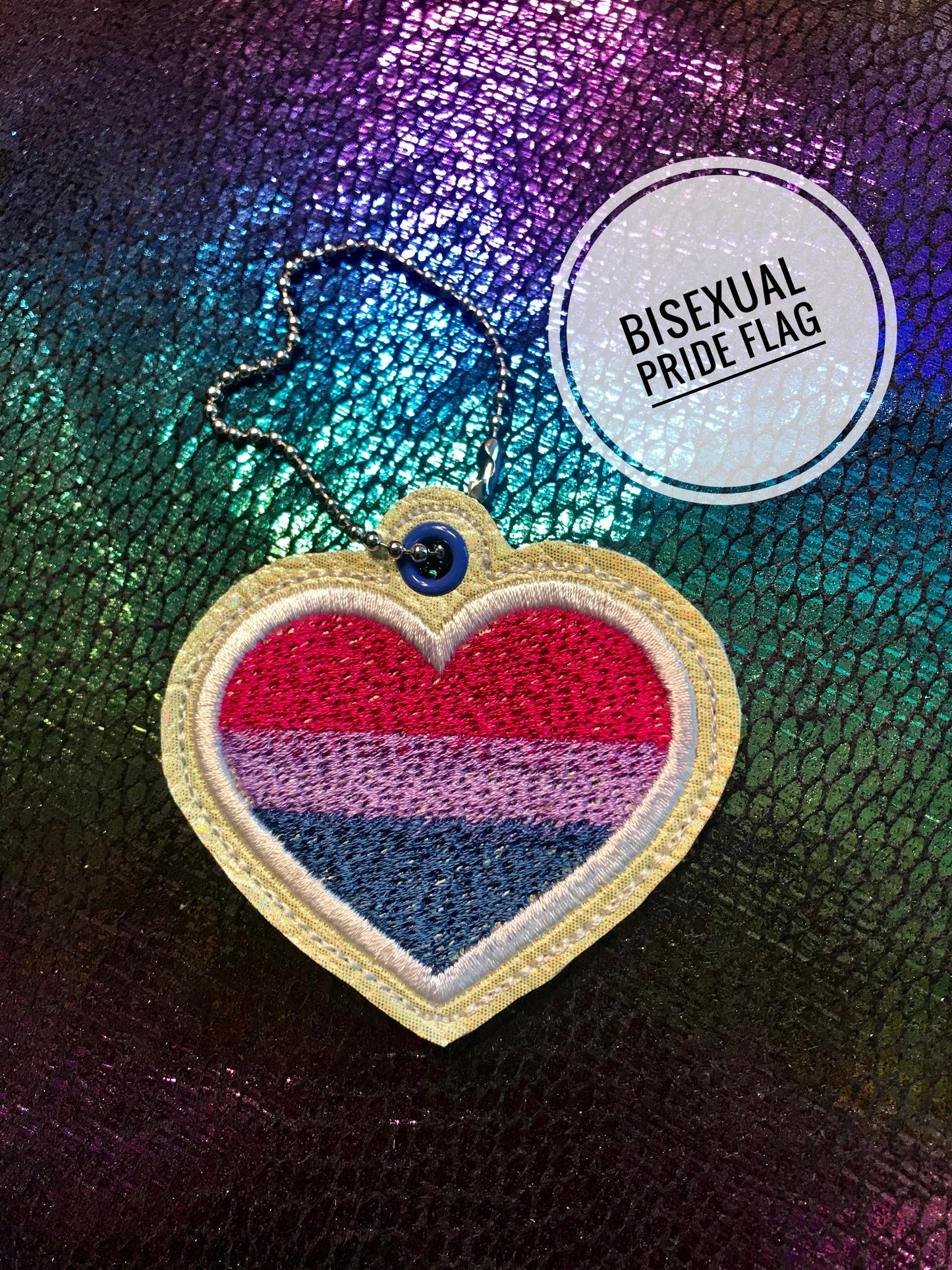 LGBTQ+ Snap Tab & Eyelet Fob