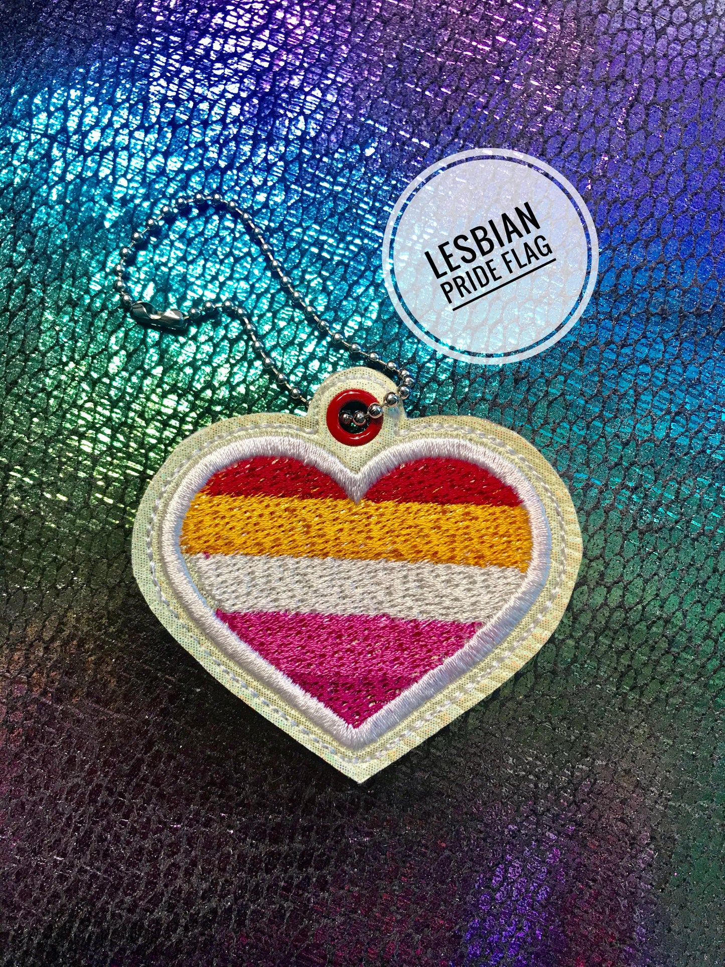 LGBTQ+ Snap Tab & Eyelet Fob