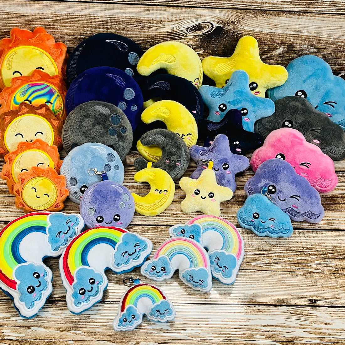 Sky Set of 6 Plushie