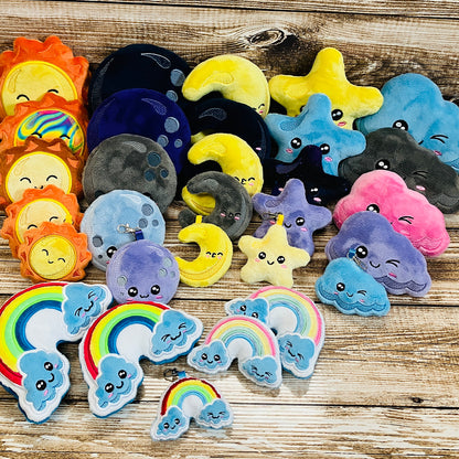 Sky Set of 6 Plushie