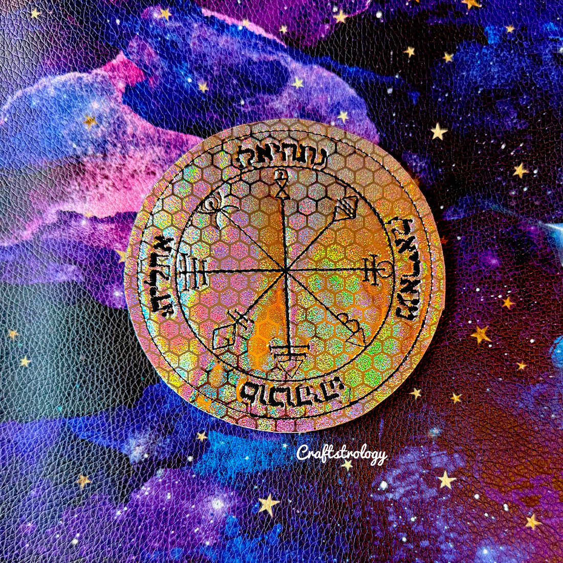 1st Pentacle of Venus (Love, Friendship, Beauty) Coaster