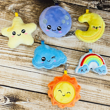 Sky Set of 6 Plushie