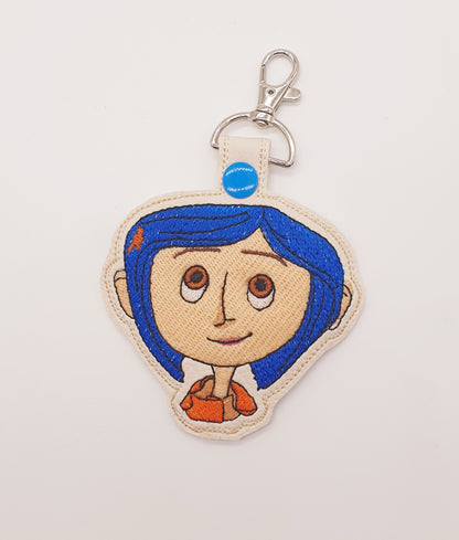 Carolina Set of Eyelet Fob, Snap Tab & Feltie