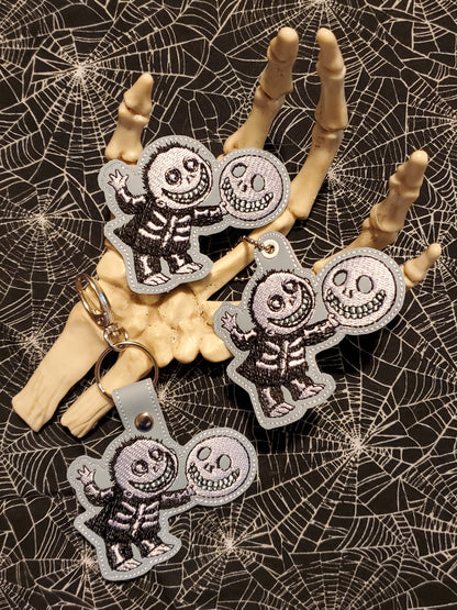Trick or Treaters Set of Eyelet Fob, Feltie & Snap Tab