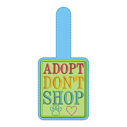 Adopt Don't Shop Snap Tab