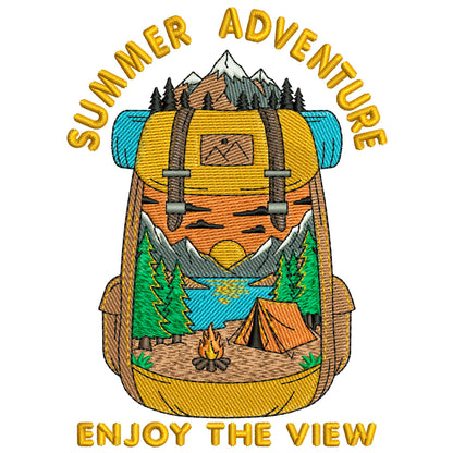 Adventure Embroidery Design